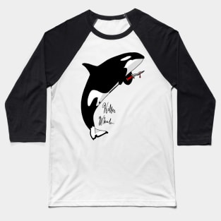 Killer Whale Baseball T-Shirt